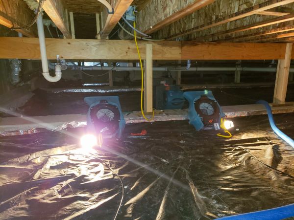 Crawlspace Water Removal in Hagerstown
